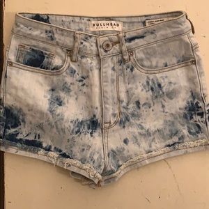 Bullhead Acid Wash Super High Rose Shorty